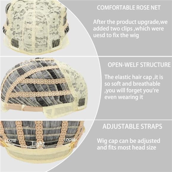 Women's Grey Long Layered Wig Silver Wavy Natural Synthetic Hair - Picture 5 of 6